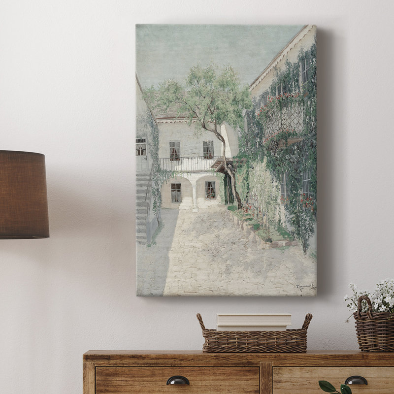 Paysage rétro CXC - galerie personnalisée enveloppée Cavas, H 36 po x l 24 po