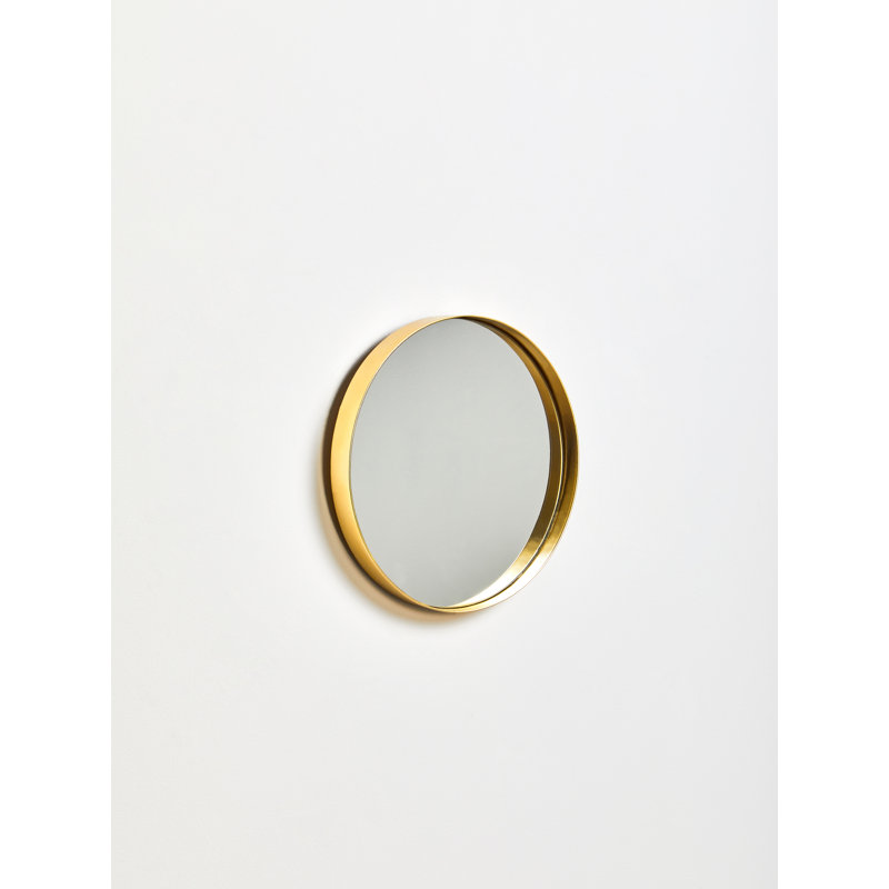 Neibert Metal Round Mirror, 32cm H x 32cm W