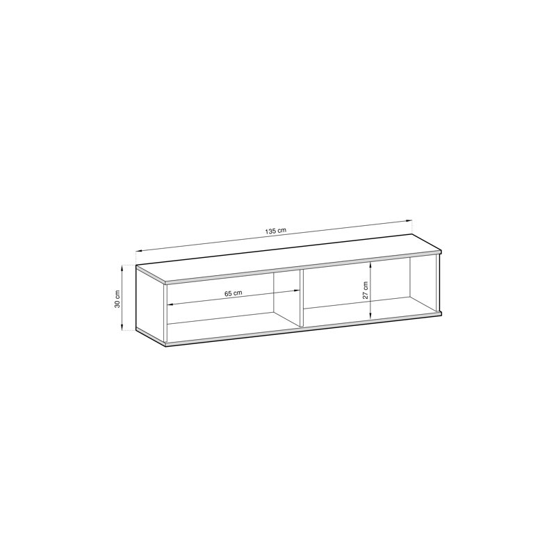 Alekzandra Unfinished TV Stand for TVs up to 65"