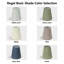 6.5" Linen Blend Lamp Shade For Wall And Pendant Lights
