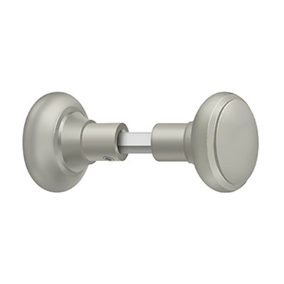 Deltana SDML334/KKU15 Accessory Knob Set for SDML334, Solid Brass in Brushed Nickel