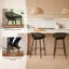 Counter Stool with Metal Frame-776876108