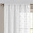 Pom Pom Voile Rod Pocket Sheer Curtains-1843391294-1843391293