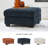 Kleban Oversized Accent Ottoman-355624958
