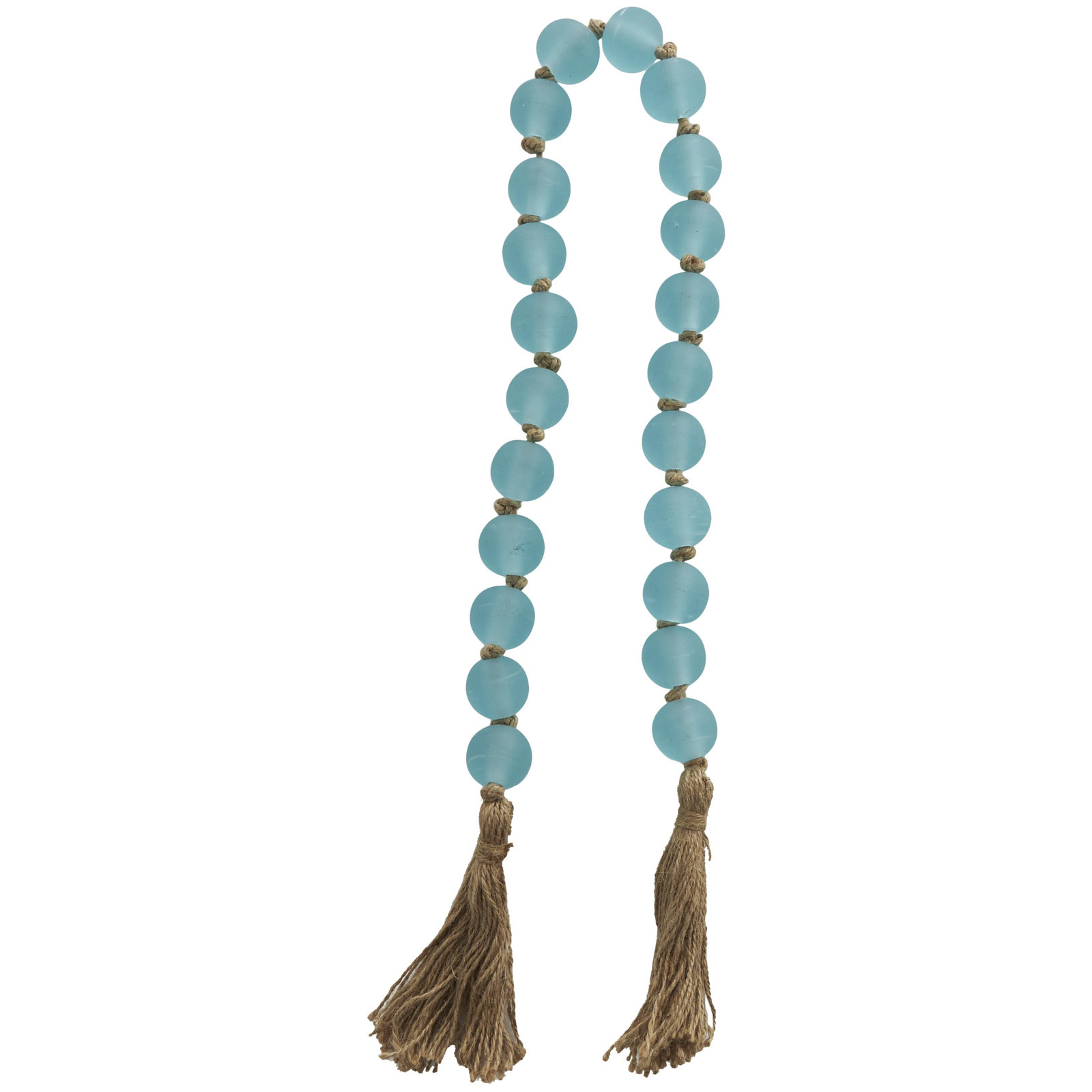 Ailey Novelty Garland, 3'9", Turquoise