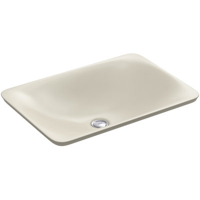 Carillon® Ceramic Rectangular Drop-in Bathroom Sink