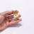 2.25" Modern Brass Rectangular Backplate