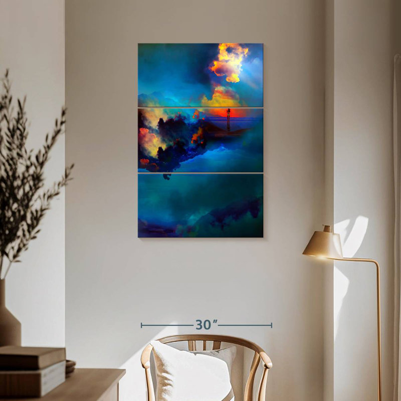 Kelan Time Keepers, 57" H x 36" W