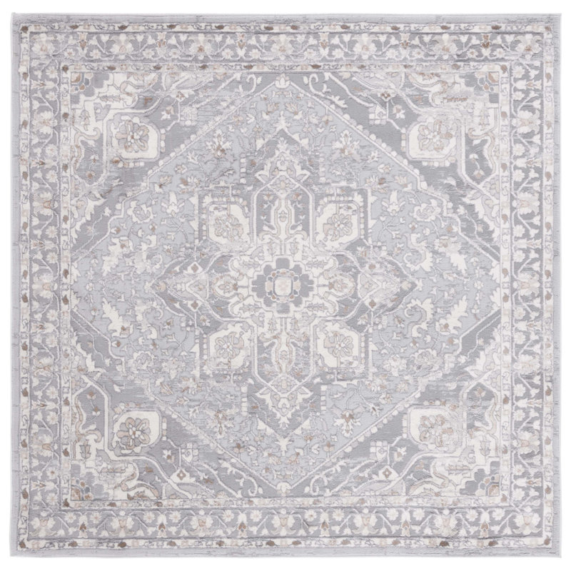 Eternal Performance Oriental Rug, Square 6'7"