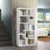 Tello 8-shelf Geometric Bookcase