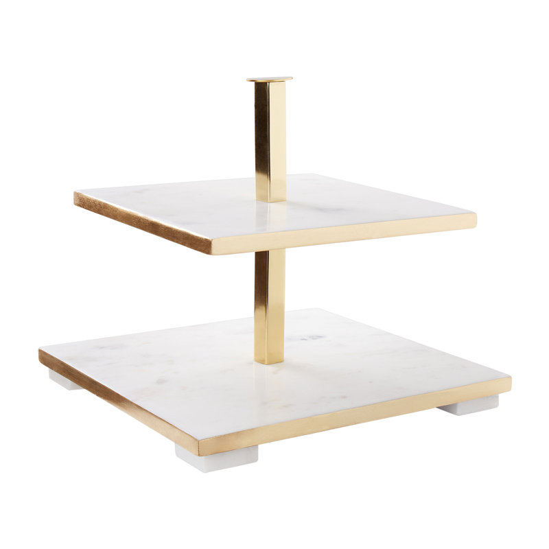 Ayak Marble Tiered Stand