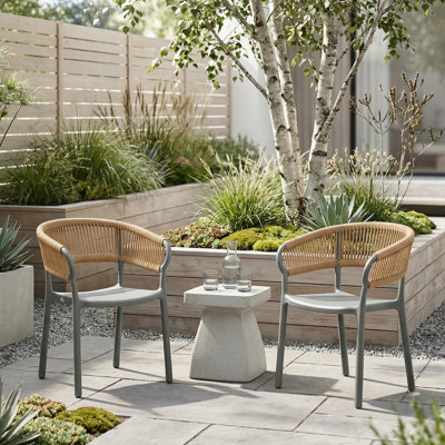 Stacking Patio Dining Armchair