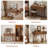 Solid Wood Makeup Vanity, Detachable Mirror, Adjustable Lighting, Equipped with Three Drawers-131238107-107934571