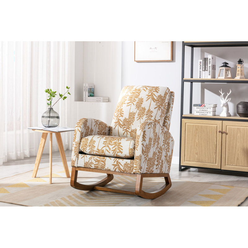 Chaise berçante Goldena