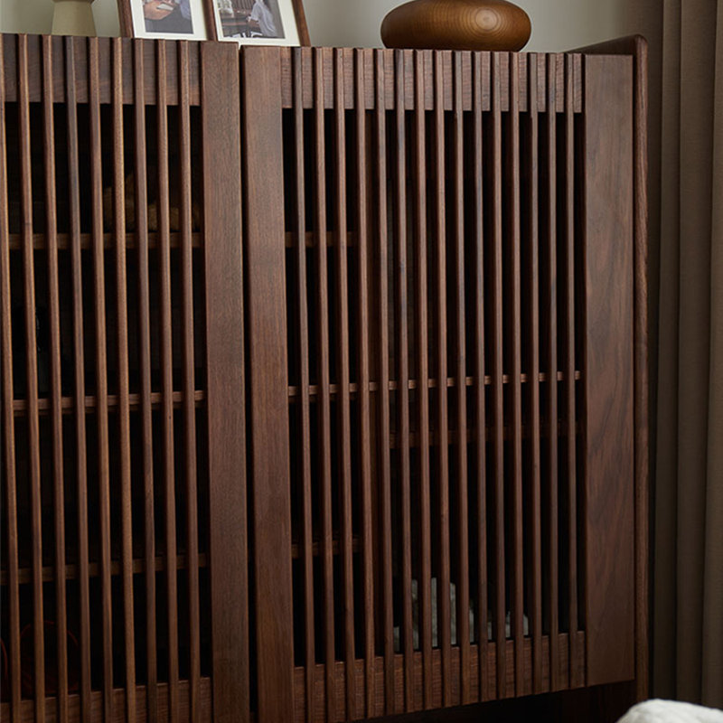 Retro large storage shoe cabinet