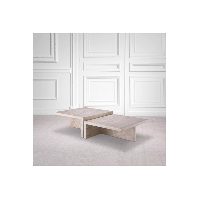Amara Coffee Table, 11.02" H x 27.56" L x 23.62" W