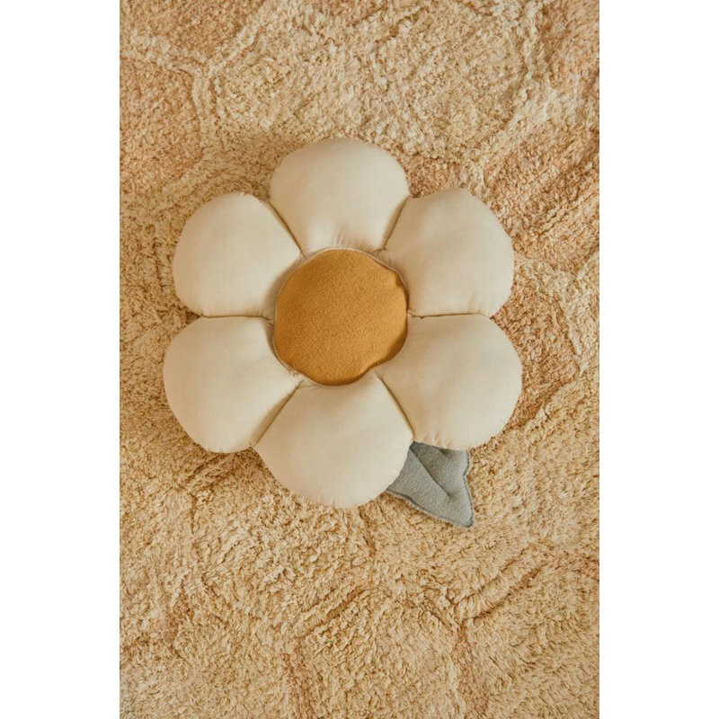 Planet Bee Cotton Throw Pillow