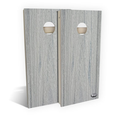 Trex Foggy Wharf All-Weather Cornhole Board Set | Includes (2) Boards (8) Bags & Optional Accessories