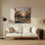«Farm Apple Trees», art mural en métal brun-1085089439