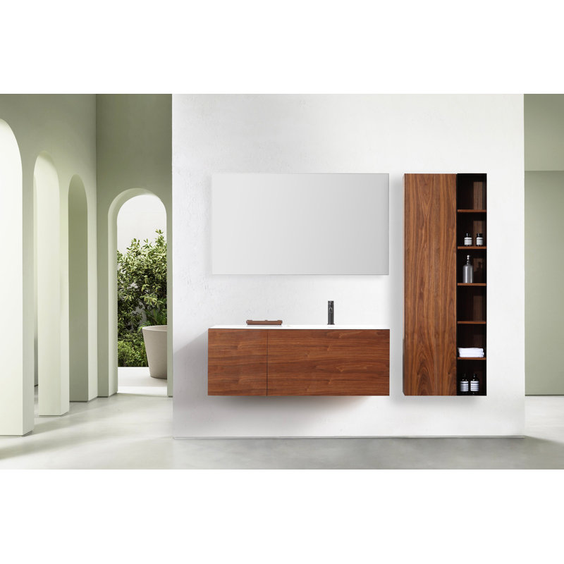Figure 22" Wall-Mounted Side Cabinet