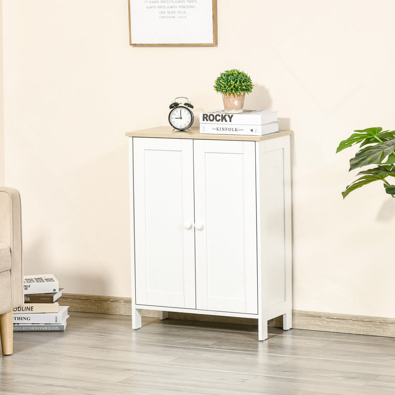 Double Door Storage Cabinet For Various Rooms With Partitioned Compartments, Ensuring Organized And Efficient Storage
