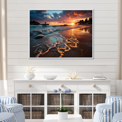 Sunset Horizon I, reproduction d'art sur toile