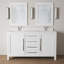 Weddel 63'' Free-standing Double Bathroom Vanity with Quartz Vanity Top-1162399938