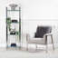 Godric 60cm W Stainless Steel Etagere Bookcase-1270430635
