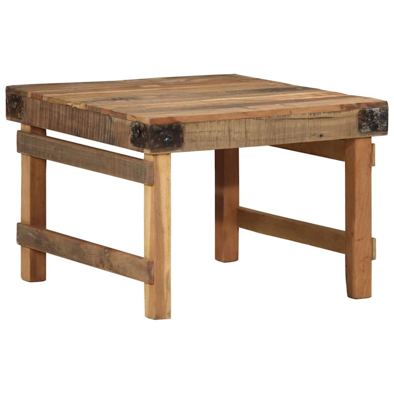 Coffee Table Solid Reclaim Wood Reclaimed Living Room Accent Home, 40" H x 55" W x 60" L