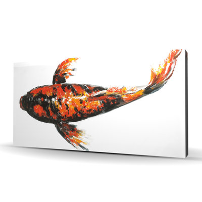 Toile de poisson rouge Koi