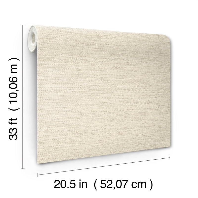Papier peint en laine, Beige