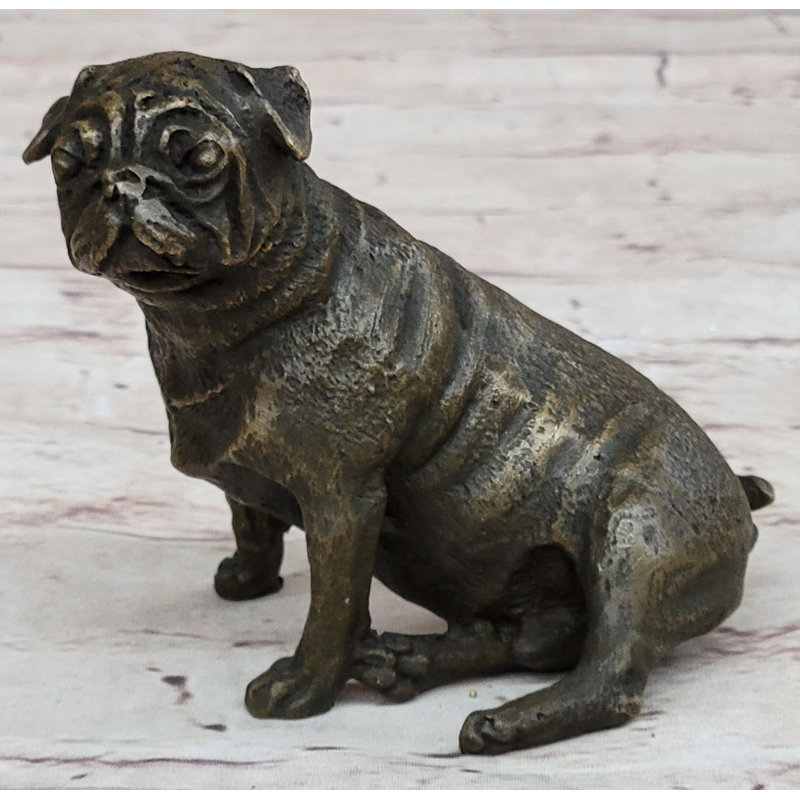 Figurine miniature de carlin