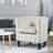 Barrel-Shaped Upholstered Velvet Chair-176999437
