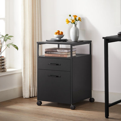Turgeon 16.5'' Wide 2 -Drawer Mobile File Cabinet