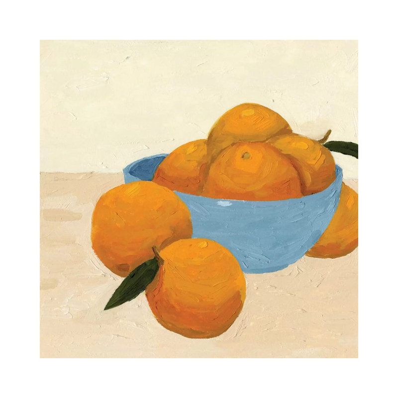 Mandarins II by Jacob Green - Wrapped Canvas Print, 30.48cm H x 30.48cm W x 1.905cm D