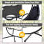 Chaise longue suspendue Venerocia avec support-1381339741