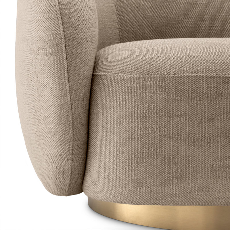 Swivel Chair Brice Avalon Sand