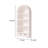 White Storage Standard Bookcase