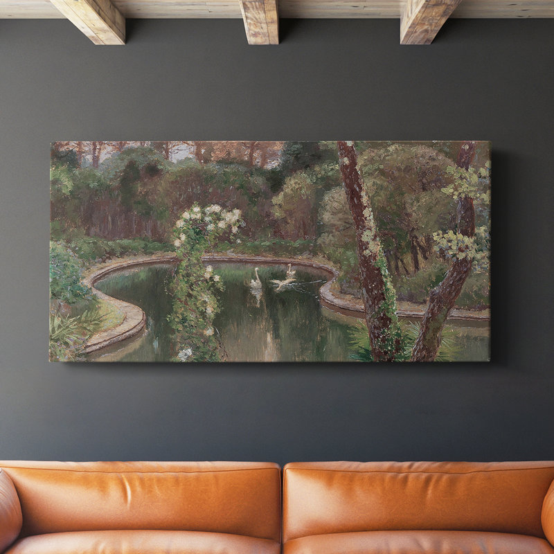 Série paysage - DVI - Toile tendue avec châssis - Prêt à accrocher, H 16 po x l 32 po