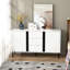 Commode 3 tiroirs 2 portes White Blister