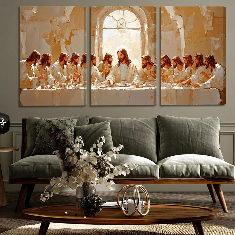 3 Piece Wrapped Canvas Print, 40 cm H x 30 cm W