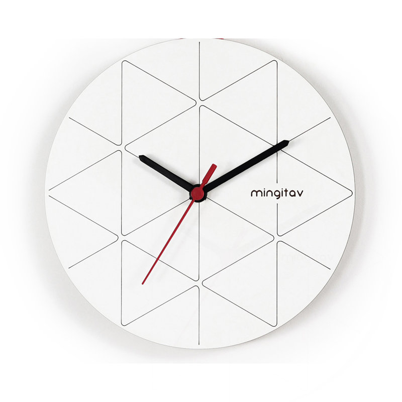 Horloge murale menuet rouge, Red