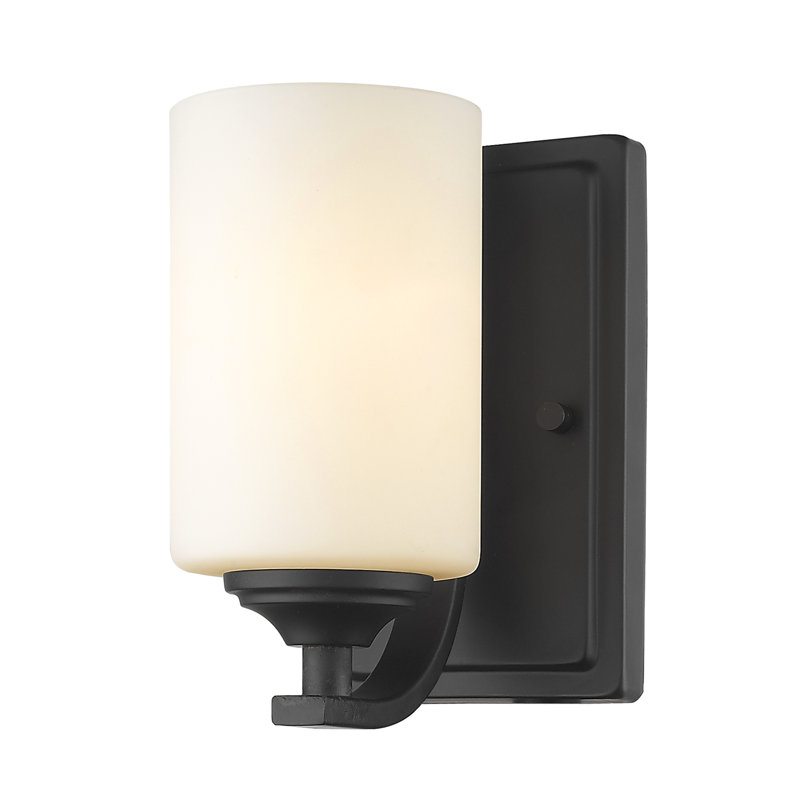 Beegle Steel Armed Sconce, Bronze