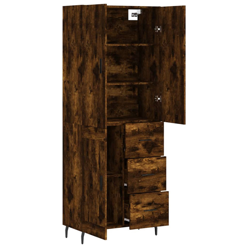 Yoxall 69.5cm Sideboard, Smoked Oak