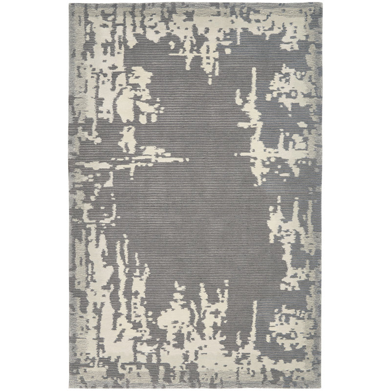 Abstract Indoor Rug, Rectangle 3'9" x 5'9"