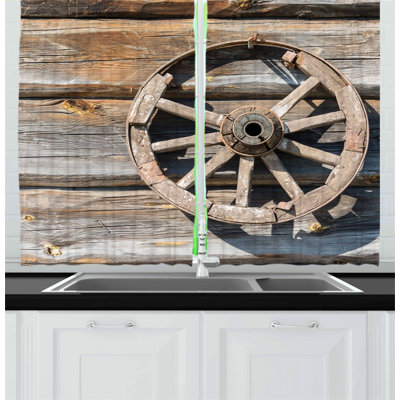 Pointed Kitchen Curtain