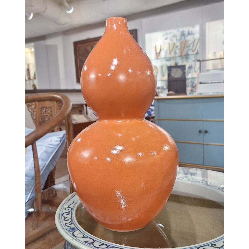 Porcelain Vase Orange