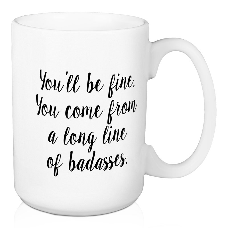 Vous proviennent d’une longue tasse de café badasses Ossett