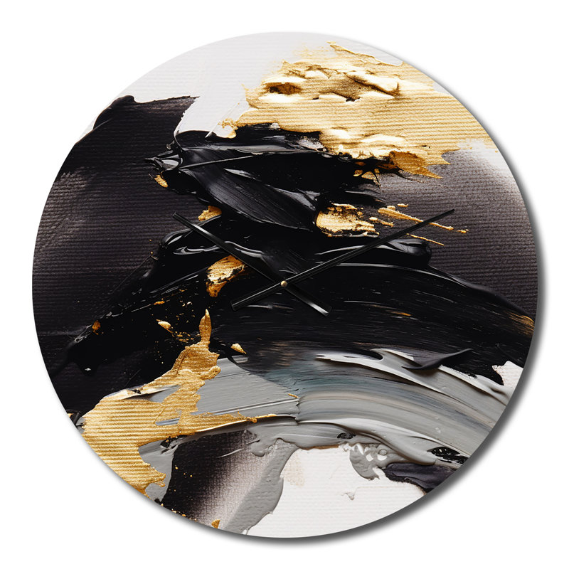 Horloge murale en métal exquise Darling, Petit