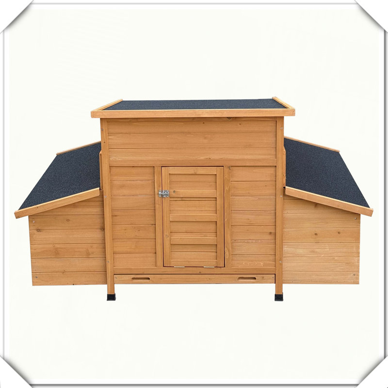 Cage à poules en bois